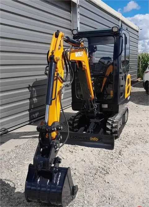 Wolf Mini Digger WE18 bagger 1.8ton Compact Mini Excavators à vendre