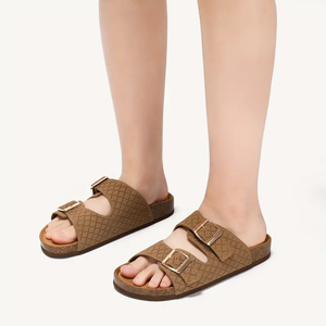 2024 <span class=keywords><strong>ciabatte</strong></span> Jacquard alla moda <span class=keywords><strong>di</strong></span> nuovo Design da donna <span class=keywords><strong>con</strong></span> <span class=keywords><strong>suola</strong></span> in <span class=keywords><strong>sughero</strong></span> Open-toe <span class=keywords><strong>ciabatte</strong></span> in <span class=keywords><strong>sughero</strong></span> <span class=keywords><strong>con</strong></span> supporto ad arco - Product Image 5