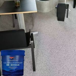 Peinture extérieure en <span class=keywords><strong>pierre</strong></span> à base de résine acrylique à base d'eau Résine résistante à l'eau Sol en <span class=keywords><strong>pierre</strong></span> lavée pour usage extérieur - Product Image 2