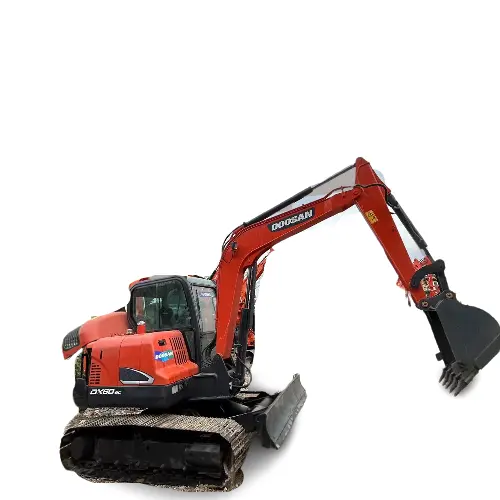 Penjualan terlaris 2023 bumi konstruksi bergerak 6 ton penggali Mini Doosan DX60-9C Crawler ekskavator untuk diskon murah