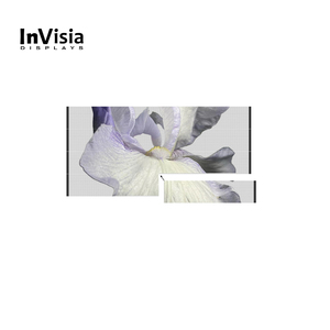 Panel LED InVisia Holographic Mesh P3.91 Tipo Adhesivo, Pantalla Legible Bajo la Luz Solar, Antideslumbrante, Ahorro de Energía, Alto Brillo, Full HD - Product Image 5