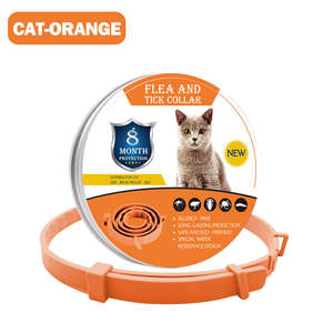 <span class=keywords><strong>Collar</strong></span> <span class=keywords><strong>Antipulgas</strong></span> Ajustable para Mascotas, Diseño Sólido de Silicona y Plástico, Protección Contra Pulgas y Garrapatas - Product Image 5