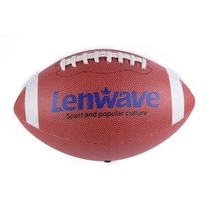 Balón de Rugby Lenwave OEM de PVC/PU/Microfibra para Entrenamiento/Juego, Tamaños 1/3/6/9 con Cámara de Goma - Product Image 2