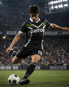 Maglie da <span class=keywords><strong>Calcio</strong></span> Personalizzate su Misura Vestibilità Comoda con Stampa a Trasferimento, Ricamo, Etichetta Tessuta e Stampa a Caldo per Squadre e Club - Product Image 2