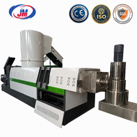 Ligne de granulation à anneau d'eau, compacteur monophasé 1000 kg/h, machine de recyclage de films plastiques pour PP PE LDPE HDPE