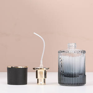 Flacon de parfum en verre en gros, personnalisable, 30 ml, 50 ml, 100 ml, flacon de parfum rond vide - Product Image 4