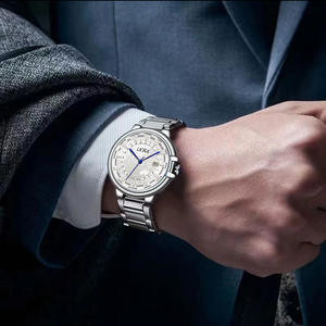 라이브 익스플로전스 스트롱 루미너스 남성용 오토매틱 메카니컬 시계 47mm 포인터 다이얼 메탈 케이스 아크릴 밴드 와닝더어스 - Product Image 2