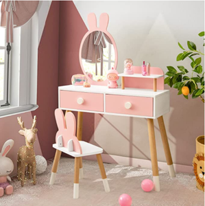 Jouets & <span class=keywords><strong>amis</strong></span> enfants table chaises enfants coiffeuse tabouret ensemble enfants meubles - Product Image 2