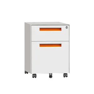 Excellent Quality Office Storage Mobile Pedestal Drawer Filing Cabinet Metal File Storage Mobile Cabinet