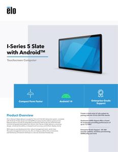 Computadora Táctil EloView de 15.6 Pulgadas, Serie I 5, Gris Pizarra, Android 14 GMS, PCAP de 10 Puntos Táctiles, Cámara de 8MP, SSD, Pantalla LCD de 1920*1080, E540697, 15.6 Pulgadas, I-Se - Product Image 2