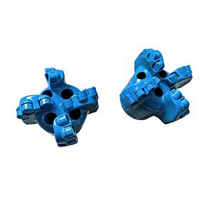 Punta di perforazione PDC in acciaio ad alto tenore di manganese a 4 ali con diamante per trivellazione pozzi, nuova condizione, lavorazione a forgiatura, utensile di perforazione - Product Image 3