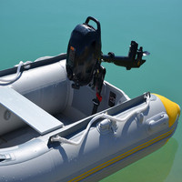 Bateau de pêche gonflable pliable en PVC miniature personnalisé en gros en Chine 2024