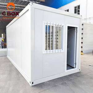 Cbox Maison modulaire en conteneur, bureau préfabriqué mobile moderne, emballage plat, ignifuge, hôtel, petite cuisine, garage, entrepôt, unité de vie - Product Image 2