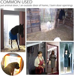 Vật nuôi nhà kho cuộn 50 mét nhựa Vinyl Dải Cửa Rèm chân rõ ràng Rèm PVC số lượng lớn phòng lạnh công nghiệp rèm cửa - Product Image 4