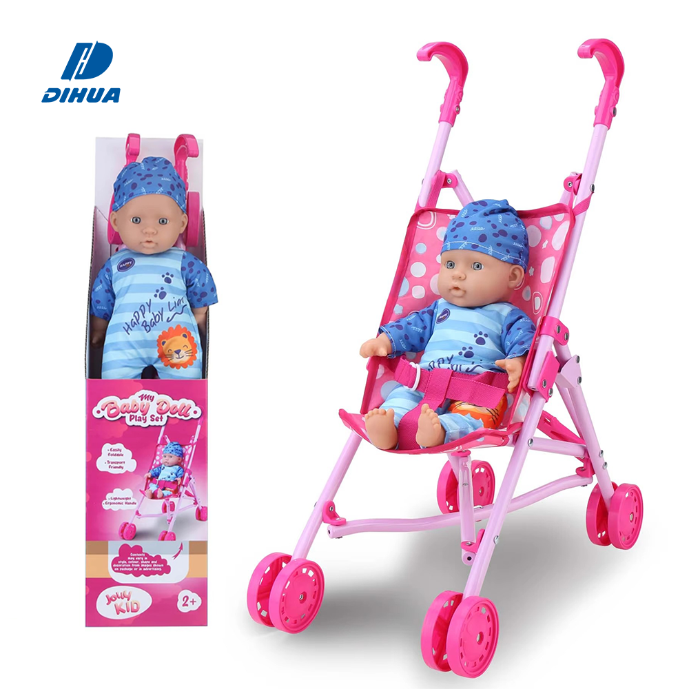 cochecito muñecas ajustable plegable cochecito muñecas ajustable plegable