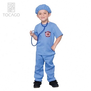 Disfraz de Cosplay para niños, uniforme de policía, doctor, bombero, fiesta de rol, Carnaval, carrera, astronauta - Product Image 1