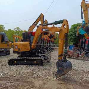 รถขุดไฮดรอลิก SANY SY60C มือสอง พร้อมเครื่องยนต์และปั๊มเป็นส่วนประกอบหลัก น้ำหนักใช้งาน 6 ตัน - Product Image 5