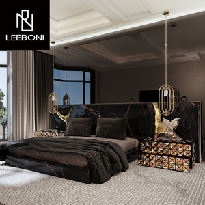 Nouveau <span class=keywords><strong>design</strong></span> de coiffeuse sur mesure avec miroir et chaise, simple, moderne, <span class=keywords><strong>luxe</strong></span>, couleur personnalisée, coiffeuse de salle de courtoisie - Product Image 3
