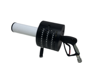 Machine à fumée et confettis à LED rechargeable 300W à haut débit avec télécommande