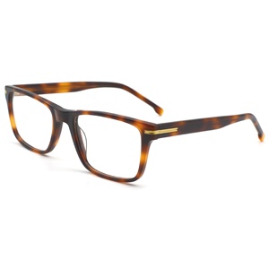 Montatura per Occhiali HIGO di Alta Qualità in Acetato, Stile Classico Rettangolare, Montatura Completa per <span class=keywords><strong>Uomo</strong></span>, Resistente, Pronta per la Consegna, Vendita all'Ingrosso, Consegna Rapida - Product Image 1