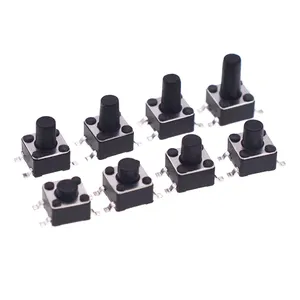 YZA-056 4.5*4.5*3.8-11MM 4Pin patch saklar kunci vertikal tahan suhu tinggi cahaya Sentuh mikro switch