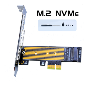 Nuevo Adaptador <span class=keywords><strong>M</strong></span>.2 NVMe a PCIe 4.0, Tarjeta de Expansión Universal para SSD, para Ranuras X1 X4 X8 X16, Tarjeta Convertidora NVMe <span class=keywords><strong>M</strong></span>-Key de 64 Gbps - Product Image 2