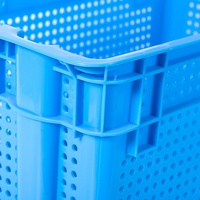 Système d'empilage à plusieurs niveaux-Taux de ventilation> 45% Caisses en plastique pour l'exportation de fruits tropicaux
