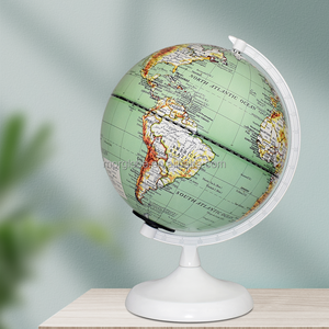 Globo Terráqueo Giratorio de 20 cm/8 Pulgadas, Ecológico, de ABS+Metal, con Función de Lápiz Parlante en Varios Idiomas, Realidad Aumentada, para Oficina y Geografía - Product Image 4