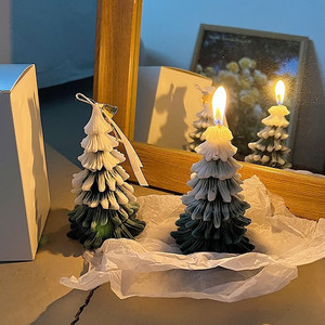 Venta al <span class=keywords><strong>por</strong></span> <span class=keywords><strong>mayor</strong></span> caja de regalo árbol de Navidad vela perfumada Navidad piña decoración del hogar modelado vela perfumada de Navidad - Product Image 5