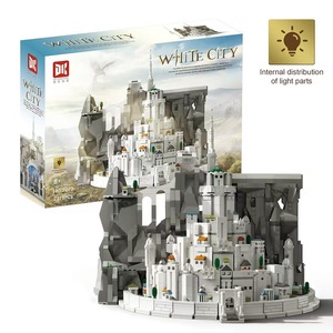 Il Signore degli Anelli: Minas Tirith Set di Costruzioni Mattoncini Giocattoli Regalo di Natale 8200+ pezzi/set 11377 60277 Il Castello Bianco - Product Image 1