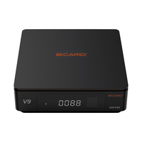 Récepteur de télévision satellite GTMEDIA V9 DVB-S/S2/S2X avec fente pour carte CA, module WIFI 2.4G intégré