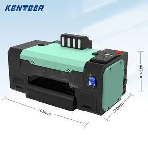 Factory A3 Desktop DTF Printer XP600 A4 33cm Roll Direct To Film T-shirt Printing dtf a3 textile printer For Fabrics