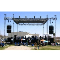 TUV Certified Stage Complete Mini Moving Lights Display Marco de aluminio Square Exhibition Truss Metal Roof Truss Mini Moving