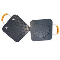 Meilleure vente de tampons stabilisateurs en matériau PE plaque de base des jambes de support de caravane avec service de traitement de coupe personnalisé produits en plastique