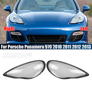 ฝาครอบไฟหน้ารถยนต์สำหรับ Porsche Panamera 970 ปี 2010 2011 2012 2013 โคมไฟหน้า ฝาครอบโคมไฟ ฝาครอบไฟหน้า - Product Image 1