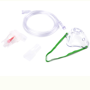 Bán Buôn Nồng Độ Cao Không Rebreathe Thoải Mái Màu Xanh Lá Cây Màu Dùng Một Lần Pvc Dành Cho Người Lớn Mặt Nạ Oxy Với Ống - Product Image 6