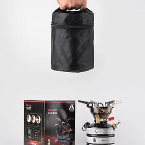 Estufa de Camping Todo en Uno con Encendido, Combustible de <span class=keywords><strong>Butano</strong></span> para 3-5 Personas, Cocina al Aire Libre, Estructura de una Sola Pieza - Product Image 2