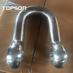 Marine lớp gian lận phần cứng Heavy Duty thép không gỉ chúng tôi loại Dee hình dạng tải vít <span class=keywords><strong>pin</strong></span> Neo chuỗi còng - Product Image 3