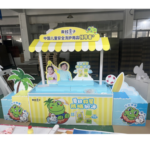 Siêu thị quảng cáo Pallet hiển thị giá sản phẩm chăm sóc da khuyến mại hiển thị Standee - Product Image 5