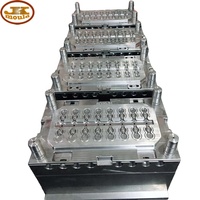 Moule à injection de précision pour bouchons à clapet multi-cavités en acier S136 pour emballages de boissons et cosmétiques