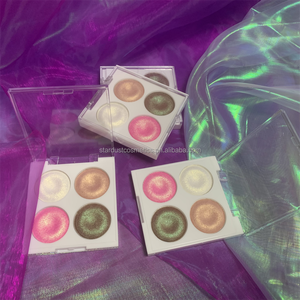 Ombre à paupières en pigments multichromes 4 couleurs, maquillage magique des yeux Pastel <span class=keywords><strong>caméléon</strong></span> Indie métallique duchrome - Product Image 6