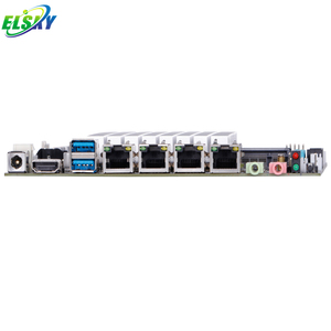 ราคาประหยัด Realtek RTL8105E 100Mbps อีเธอร์เน็ต 4LAN 3LAN มินิพีซีไร้พัดลมสำหรับเซิร์ฟเวอร์ - Product Image 2