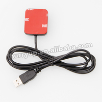 Récepteur GPS externe multi-fréquence RS232/TTL/RS485/PS2 avec module d'antenne de navigation USB pour ordinateur portable et voiture