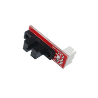 Interrupteur de fin de course optique à détection de lumière pour cartes CNC RAMPS 1.4, pièces d'imprimantes 3D avec câble 3 broches, accessoires rouges