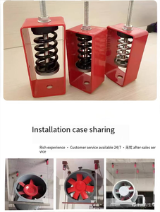 Amortisseur à <span class=keywords><strong>ressort</strong></span> <span class=keywords><strong>pour</strong></span> ventilateur de bobine, équipement de ventilation de climatisation centrale, amortisseur à <span class=keywords><strong>ressort</strong></span> <span class=keywords><strong>pour</strong></span> <span class=keywords><strong>plafond</strong></span> suspendu - Product Image 5