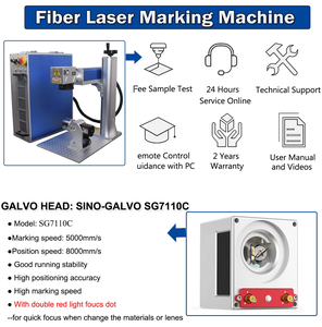 New JPT 300W Mopa Fiber <b>Laser</b> Marking Machine CNC Air Cooling for Metals Supports DXF/BMP/AI/PLT/DST Formats High Safety - Product Image 5