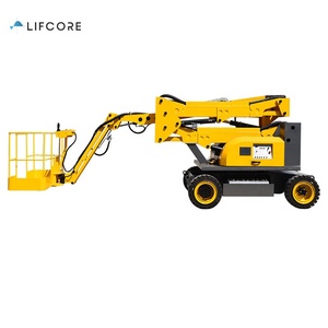 CE ISO בום טלסקופית המתיחה האווירי עבודה פלטפורמת דיזל הנעה עצמי כוח הידראולי בום איש הרם למכירה - Product Image 6