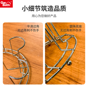 In metallo a forma di fiore tazza da caffè stendino porta tazza da tè Organizer <span class=keywords><strong>Stand</strong></span> per piano di lavoro cucina risparmio di spazio - Product Image 4