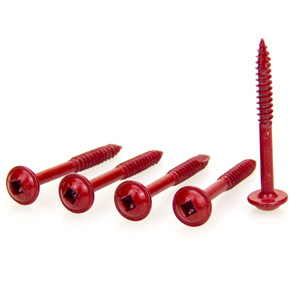 Vis à bois à trou diagonal #   Tête Huasi à rainure carrée 8 * 32 mm, à dents larges - Product Image 4