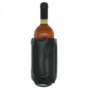 ชุดไวน์แช่เย็น รุ่น HES-JT-002 วัสดุ PVC สีดำ สามารถแช่ไวน์แดง เบียร์ และเครื่องดื่มได้ น้ำหนักเบา 250 กรัม - Product Image 2